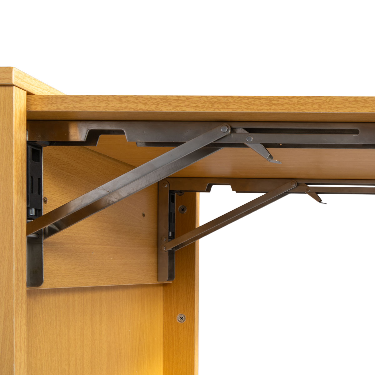 Wooden Bedside Cabinet with Pull-Out Table “LUXURY”  