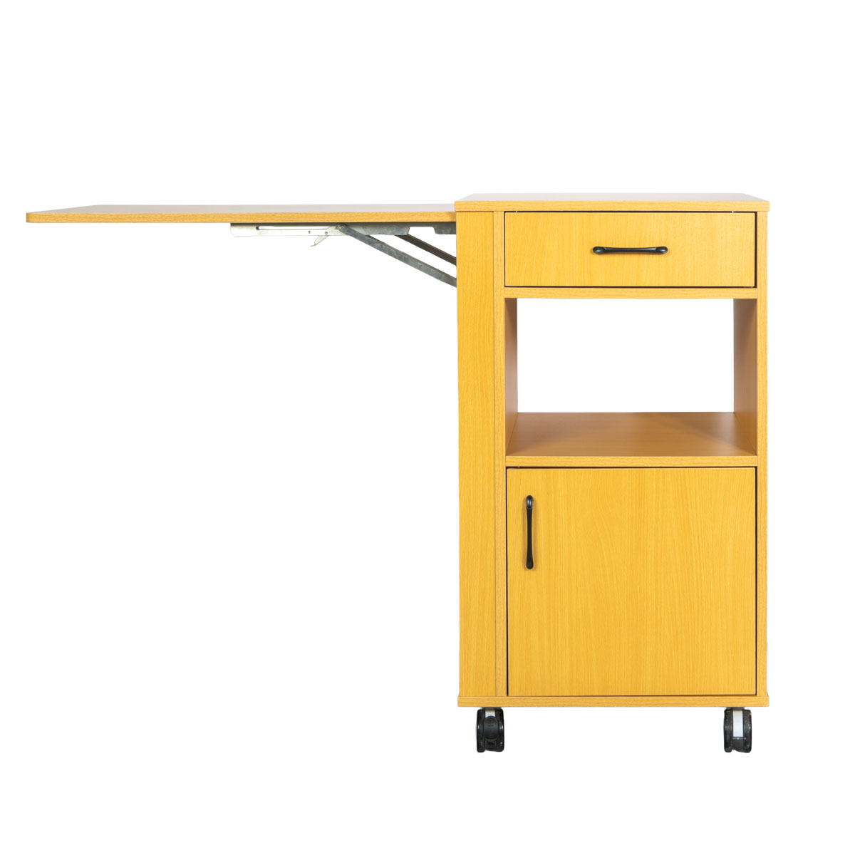 Wooden Bedside Cabinet with Pull-Out Table “LUXURY”  