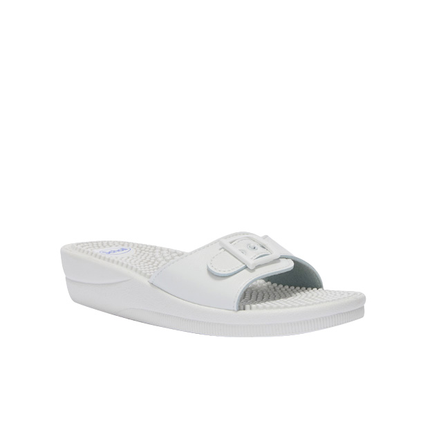 Scholl New Massage Ανατομικό Σανδάλι White